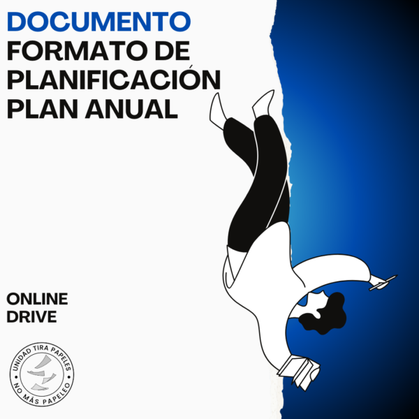 Formato Planificaci N Plan Anual Online Unidad Tira Papeles