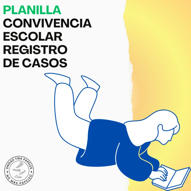 Unidad Tira Papeles - Convivencia Escolar Registro de Casos