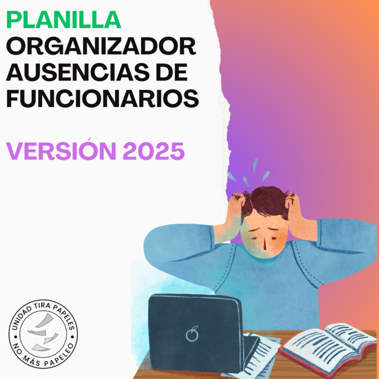 Unidad Tira Papeles - Ausencia de funcionarios 2025