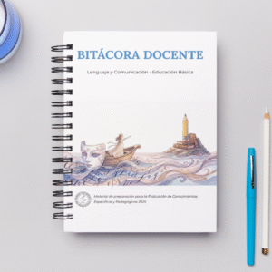 Libro Evaluación Docente Lenguaje E. Básica 2025: Bitácora Docente