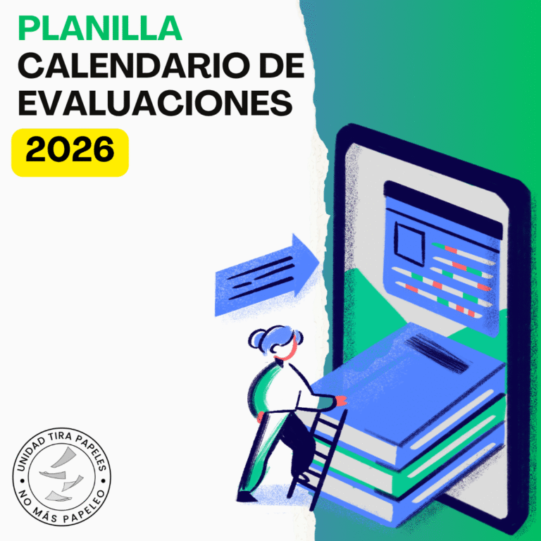 Unidad Tira Papeles - Calendario de Evaluaciones 2026
