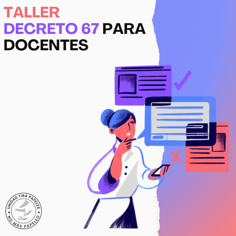 Unidad Tira Papeles - Taller Decreto 67