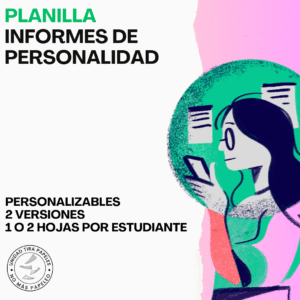 Planilla informes de personalidad - Planilla de Informes de Personalidad