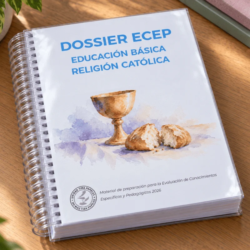 Unidad Tira Papeles - Dossier Religión Católica Básica Portada