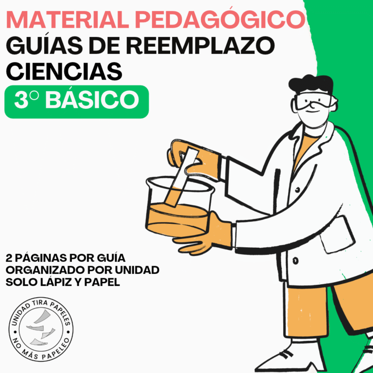 Guías de Reemplazo Ciencias 3° Básico · Portada