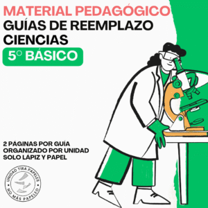 Guías de Reemplazo Ciencias 5° Básico · Portada