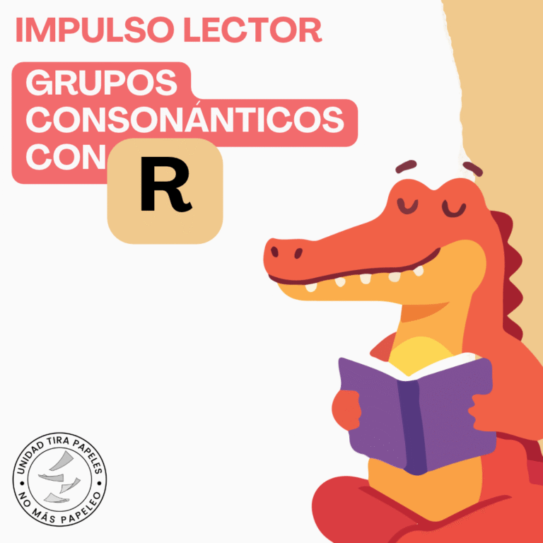 Portada de Cuadernillos para Impulso Lector: Grupos consonánticos con r.
