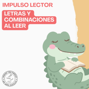 Portada de Cuadernillos para Impulso Lector: Letras y combinaciones al leer.