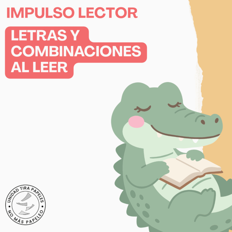 Portada de Cuadernillos para Impulso Lector: Letras y combinaciones al leer.