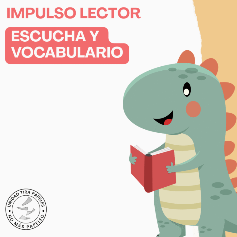 Portada de Cuadernillos para Impulso Lector: Escucha y vocabulario.
