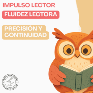 Portada de Cuadernillos para Impulso Lector: Fluidez lectora: precisión y continuidad.