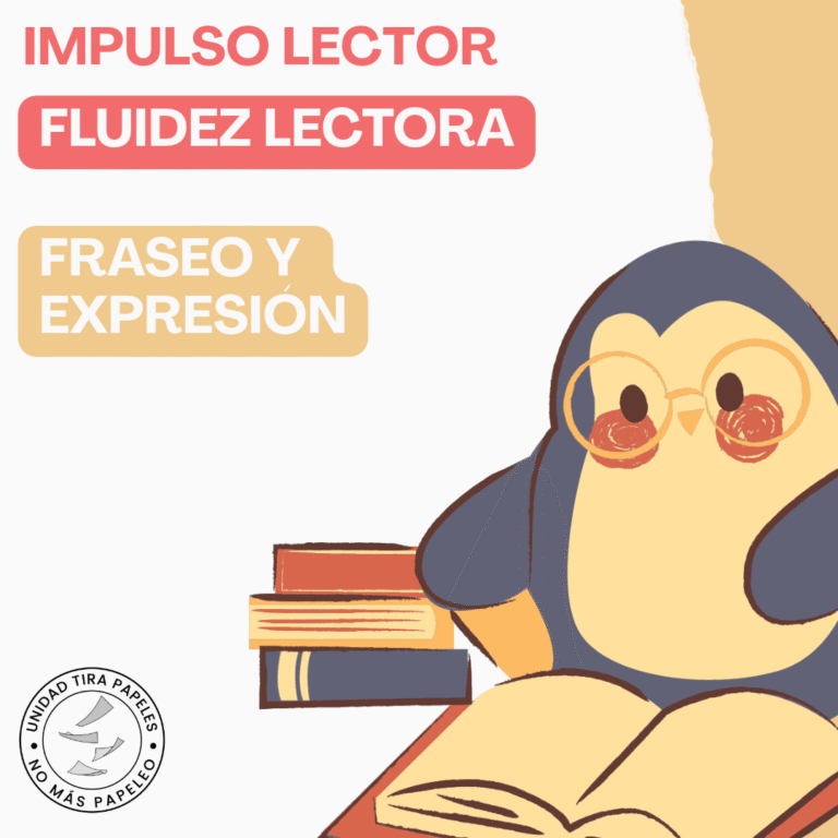 Portada de Cuadernillos para Impulso Lector: Fluidez lectora: fraseo y expresión.