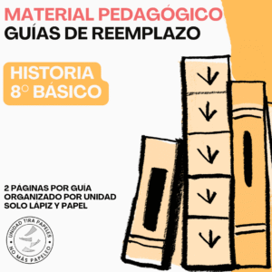 Guías de Reemplazo Historia 8° Básico · Portada