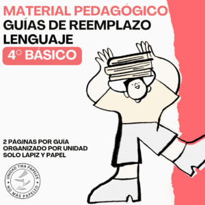 Guías de Reemplazo Lenguaje 4° Básico · Portada