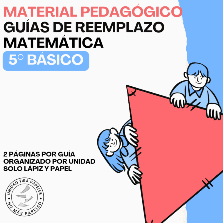 Guías de Reemplazo Matemática 5° Básico
