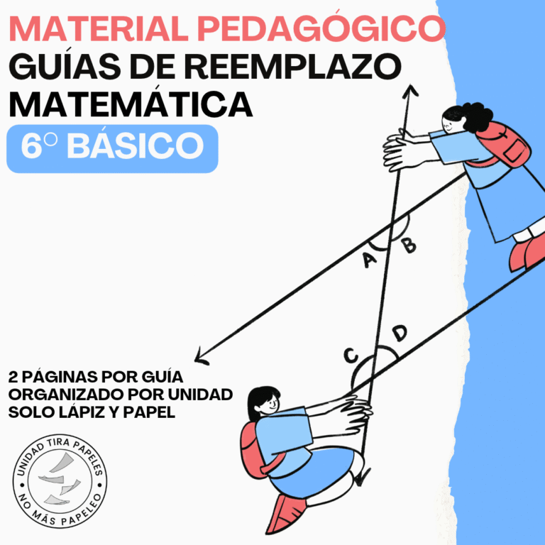Guías de Reemplazo Matemática 6° Básico