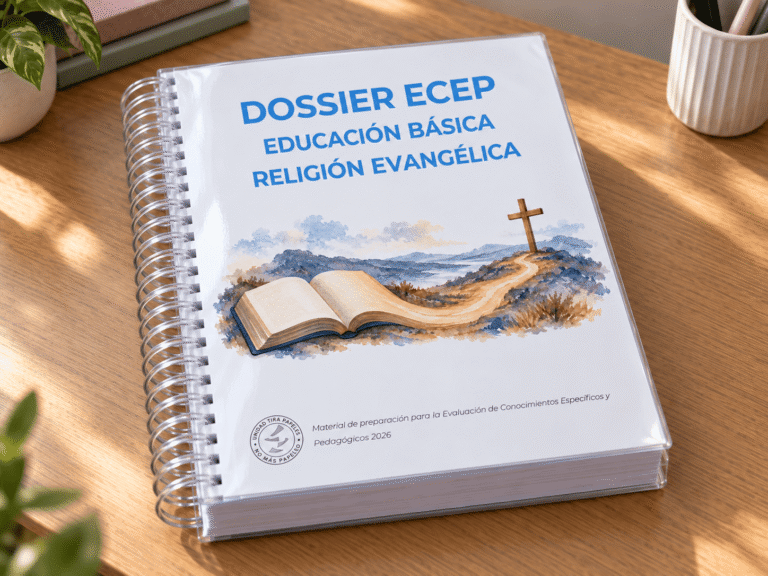 Dossier ECEP 2026 Religión Evangélica Básica impreso y anillado