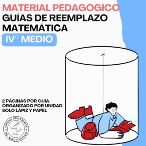 Guías de Reemplazo Matemática IV° Medio · Portada
